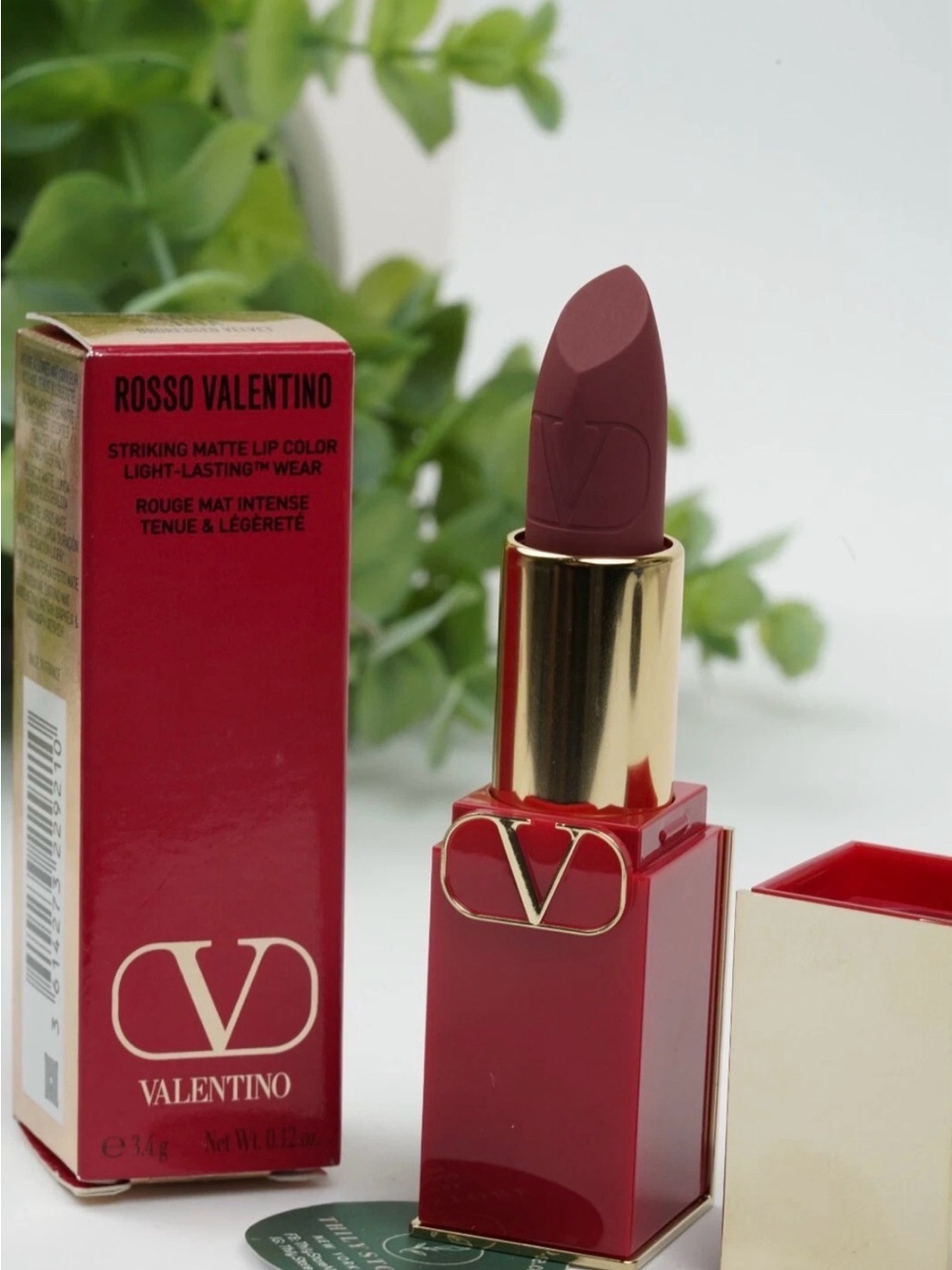 Valentino Rosso Valentino Matte Lipstick — Plum Berry mm